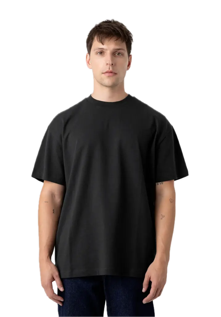 The Boxed Heavy Tee (S, Black)